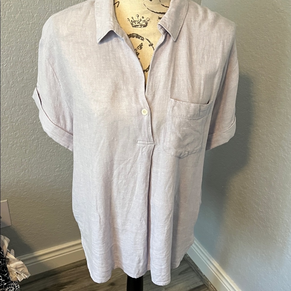 Madewell Light Purple Blouse